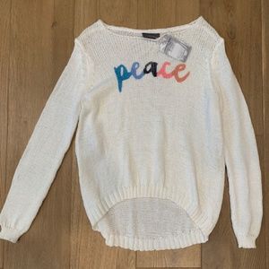 Wooden Ships Peace Sweater